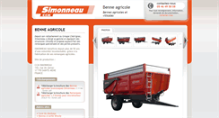 Desktop Screenshot of benne-agricole.fr